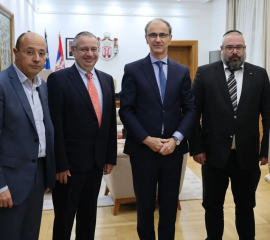 Rabin Isak Asiel na sastanku sa predsednikom Vlade Srbije